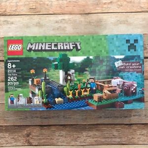 SEALED Bags LEGO 21114 MINECRAFT Set The Farm Kit! 262 Pieces | For Ages…